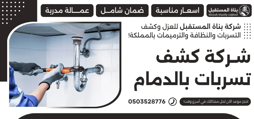 شركة كشف تسربات بالدمام