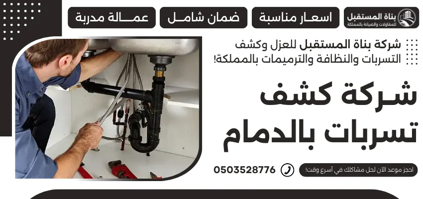 شركة كشف تسربات بالدمام