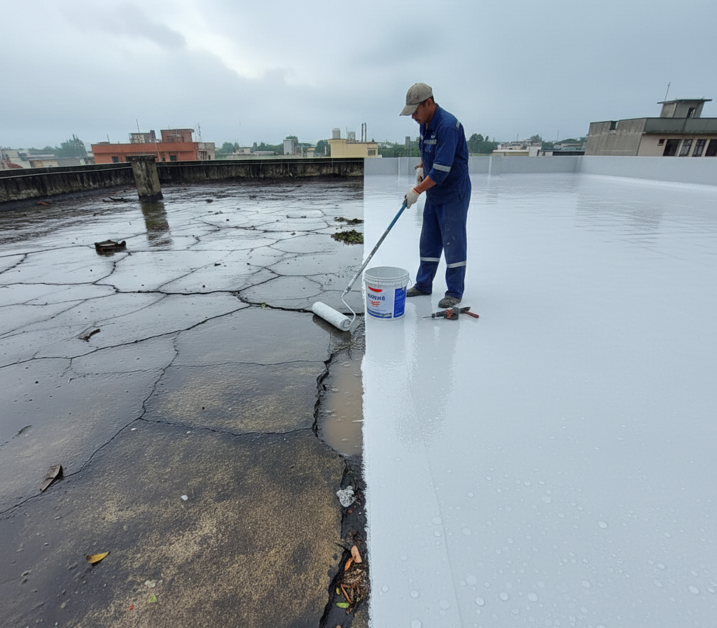 أهمية العزل المائي للأسطح