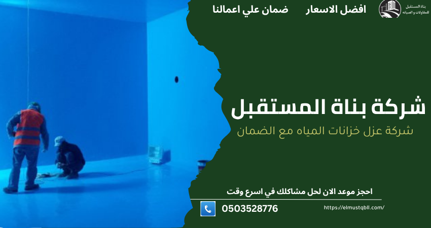 شركة عزل خزانات المياه بحي حطين